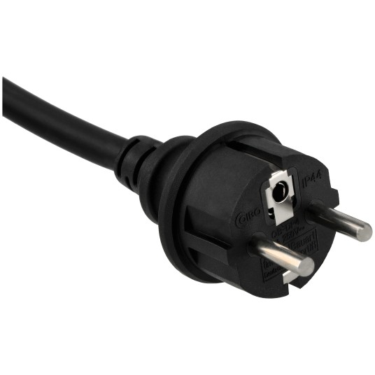 Przedłużacz z wyłącznikiem 3-gniazda 1,5m IP44