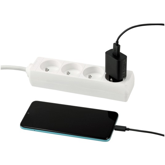 Przedłużacz zasilający 4 gniazda 5m BIAŁY