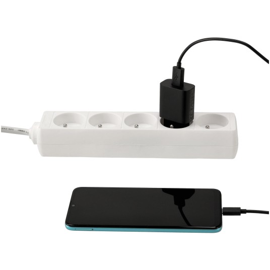 Przedłużacz zasilający 5 gniazda 10m