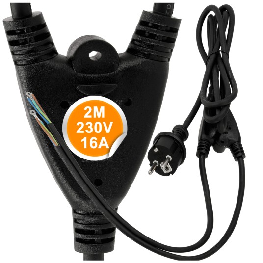 PRZEWÓD ZASILAJĄCY DO NAŚWIETLACZY 2M 1-2