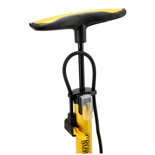 RĘCZNA POMPKA Z MANOMETREM