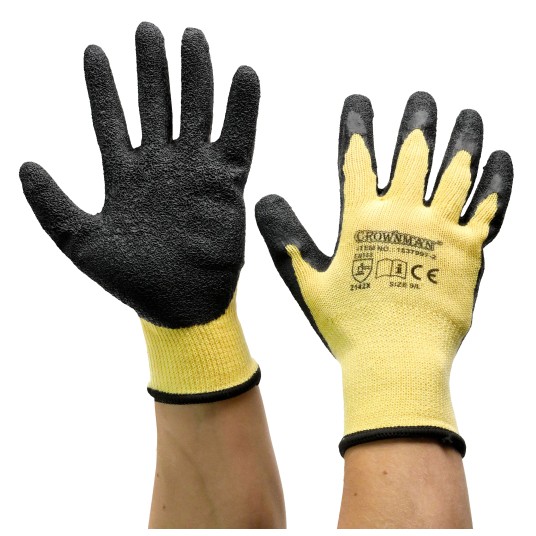 RĘKAWICZKI ROBOCZE GUMOWANE L