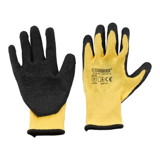 RĘKAWICZKI ROBOCZE GUMOWANE L