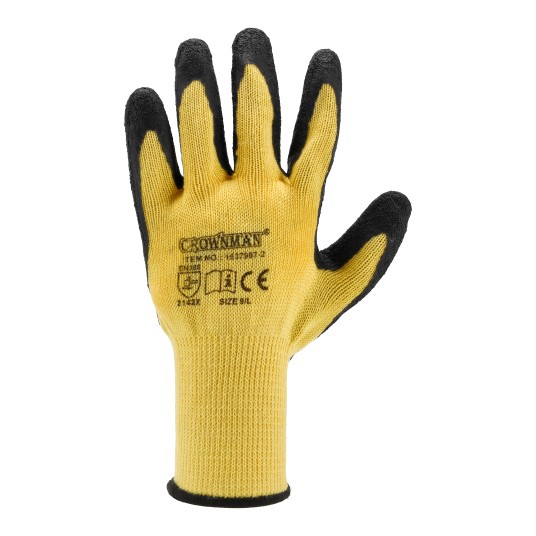 RĘKAWICZKI ROBOCZE GUMOWANE L