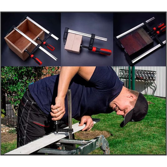 ŚCISK STOLARSKI TYP F 80X300MM