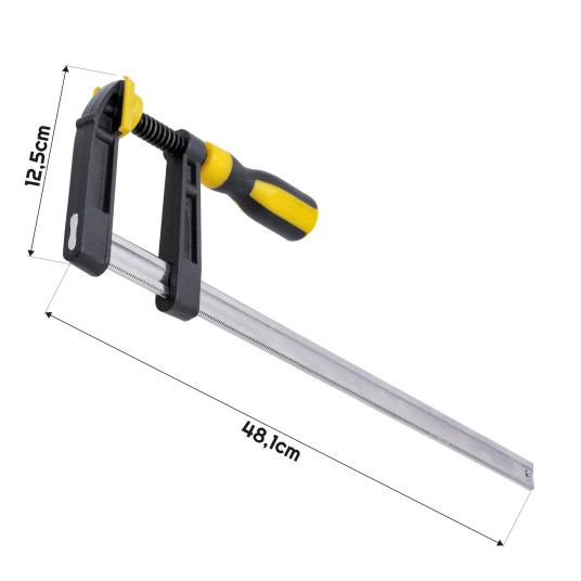 ŚCISK STOLARSKI TYP F 80X400MM