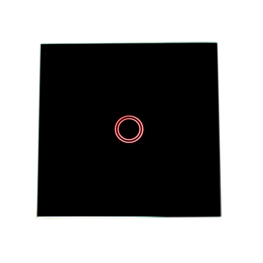 SHATI WŁĄCZNIK DOTYKOWY POJEDYNCZY CZARNY