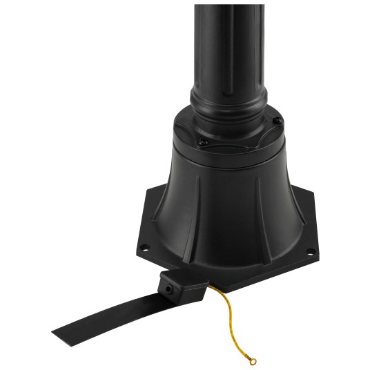 SŁUPEK OGRODOWY RETRO 1XE27 IP54