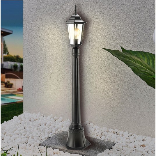 SŁUPEK OGRODOWY RETRO 1XE27 IP54