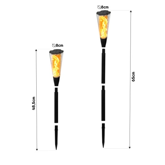 SŁUPEK SOLARNY AURO