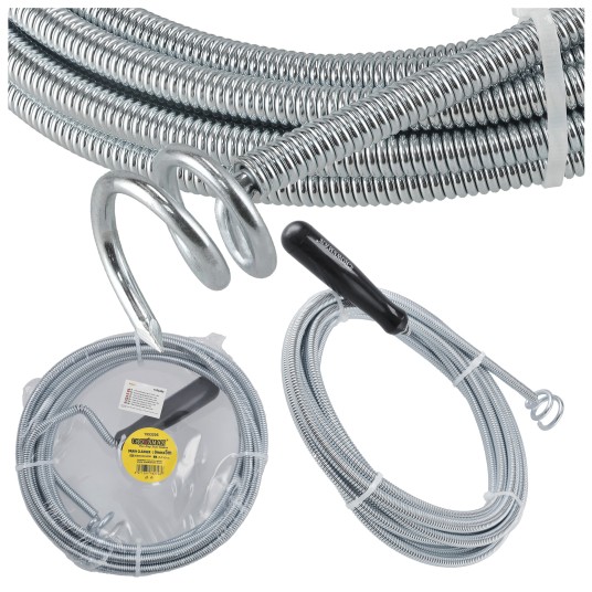 SPIRALA DO PRZEPYCHANIA RUR KANALIZACYJNYCH 9MMX5M