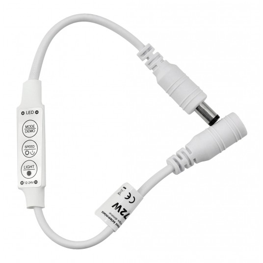 STEROWNIK Z FUNKCJĄ ŚCIEMNIANA MONO MINI 12V 6A 72W -zdjęcie numer 3