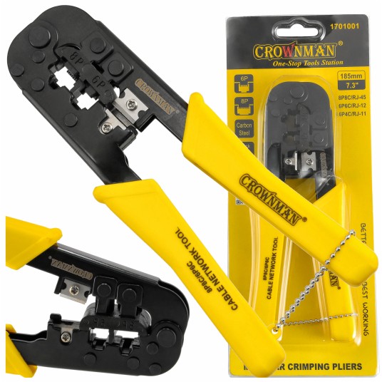 SZCZYPCE DO ZACISKANIA ZŁĄCZY MODULARNYCH