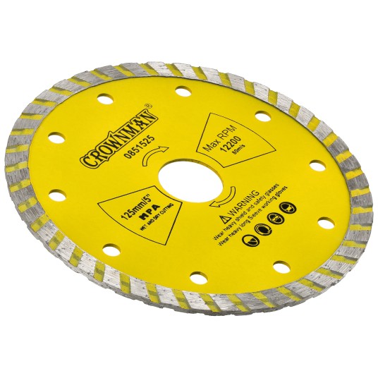 TARCZE DIAMENTOWE TURBOSPIEKANE DO CIĘCIA NA SUCHO I MOKRO