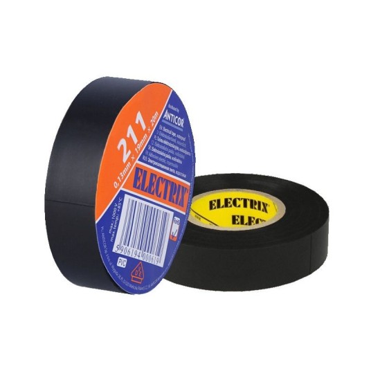 TAŚMA ELECTRIX 211 PCV CZARNY