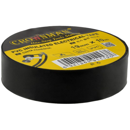 TAŚMA IZOLACYJNA PCV 0.13X19X10MM
