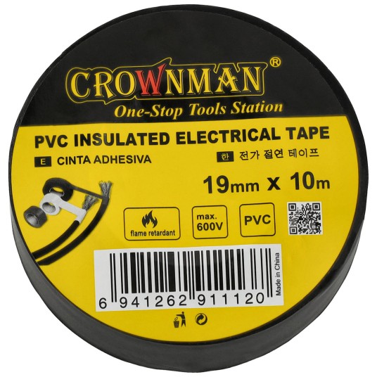TAŚMA IZOLACYJNA PCV 0.13X19X10MM