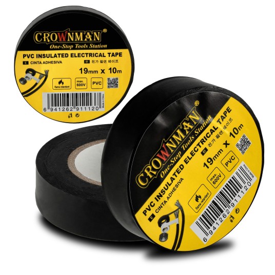 TAŚMA IZOLACYJNA PCV 0.13X19X10MM