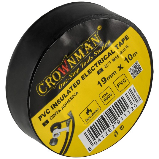 TAŚMA IZOLACYJNA PCV 0.13X19X10MM