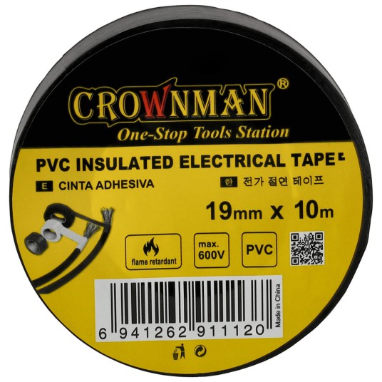 TAŚMA IZOLACYJNA PCV 0.13X19X10MM