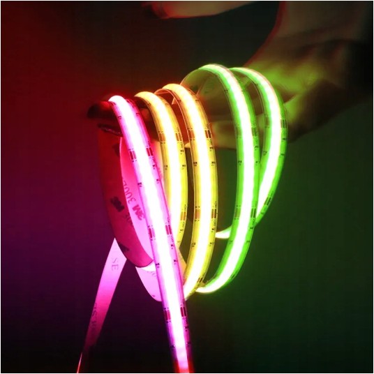 TAŚMA LED COB 12V 16W RGB+NW 5M