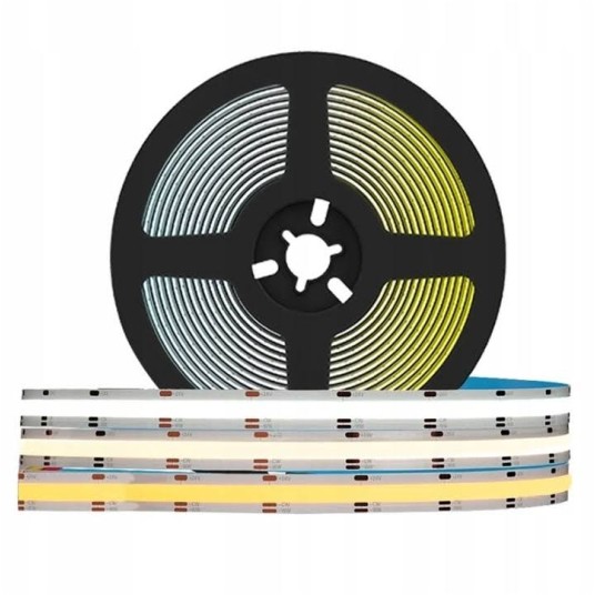 TAŚMA LED COB 12V 50M 22W/m CCT 2420lm/m 608D IP20