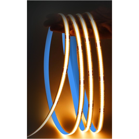 TAŚMA LED COB 12V 5M 15W/m 3000K 1650lm/m 528D IP20