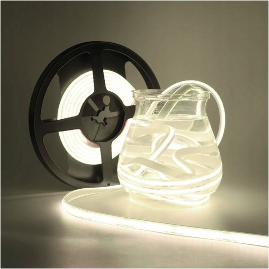 TAŚMA LED COB 12V 5M 9W/m 6000K 990lm/m 480D IP67