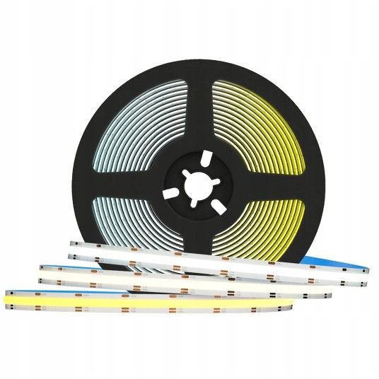 TAŚMA LED COB 24V 50M 22W/m CCT 2420lm/m 608D IP20