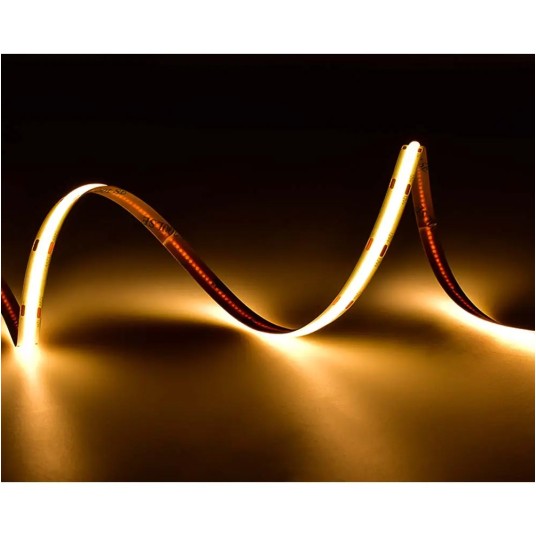 TAŚMA LED COB 24V 50M 9W/m 3000K 990lm/m 480D IP20