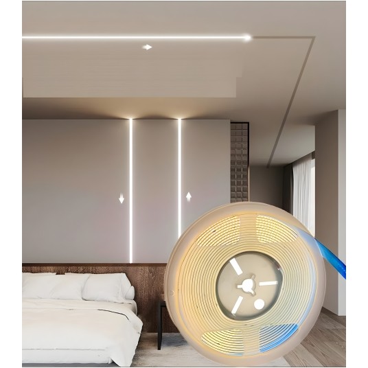 TAŚMA LED COB 24V 5M 13W/M 4000K 1170LM IC DIGITAL -zdjęcie numer 4