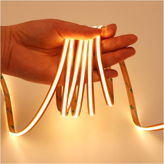 TAŚMA LED COB 24V 5M 15W/m 3000K 1650lm/m 528D IP20