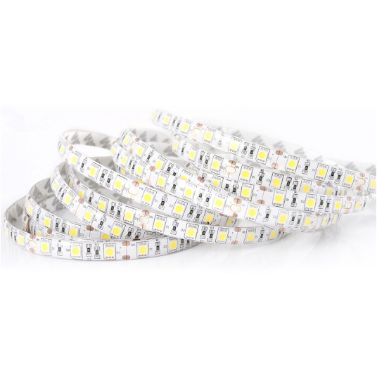 TAŚMA LED SMD 12V 14.4W IP65 CW 5M