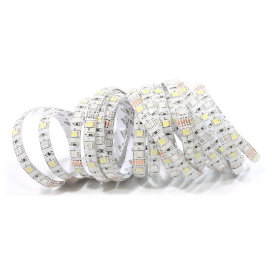 TAŚMA LED SMD 12V 14,4W RGB+CW IP65 5M