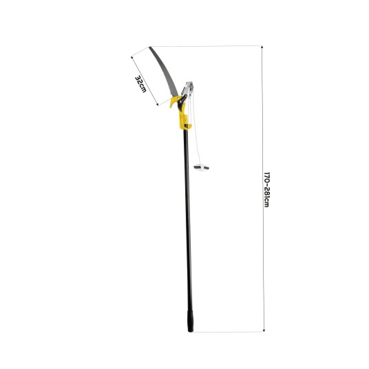 TELESKOPOWA PIŁA DO PRZYCINANIA