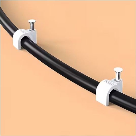 UCHWYT KABLOWY Z GWOŹDZIEM 14MM