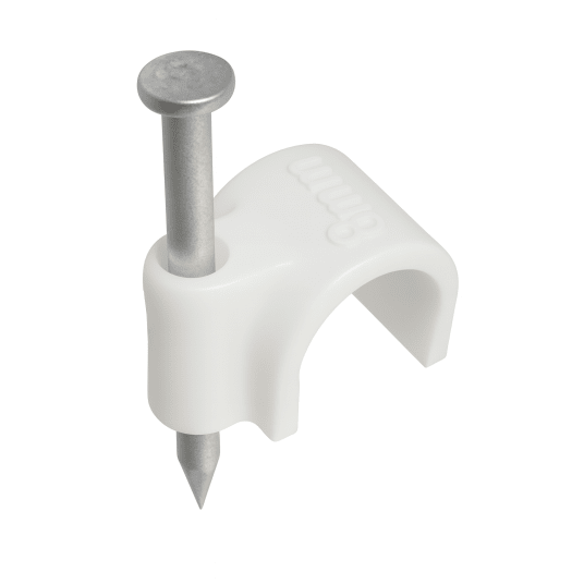 UCHWYT KABLOWY Z GWOŹDZIEM 8MM