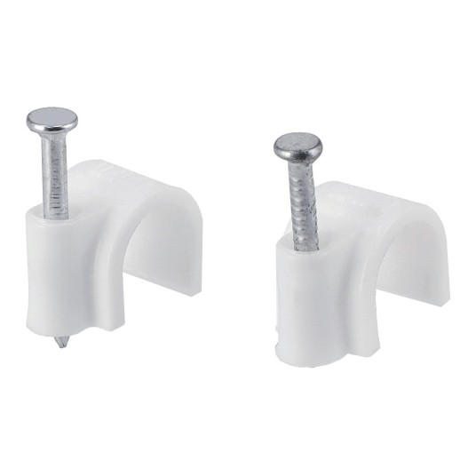 UCHWYT KABLOWY Z GWOŹDZIEM 8MM