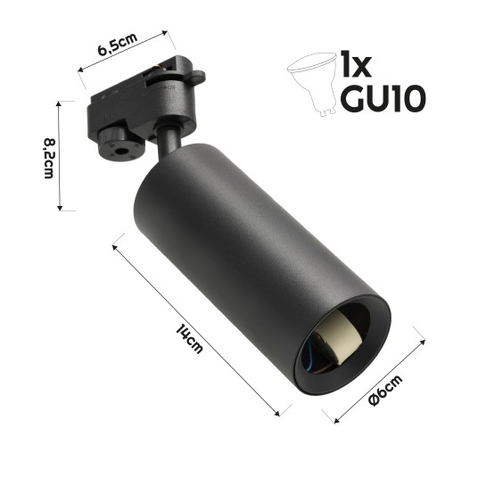 VISION MAX GU10 BLACK