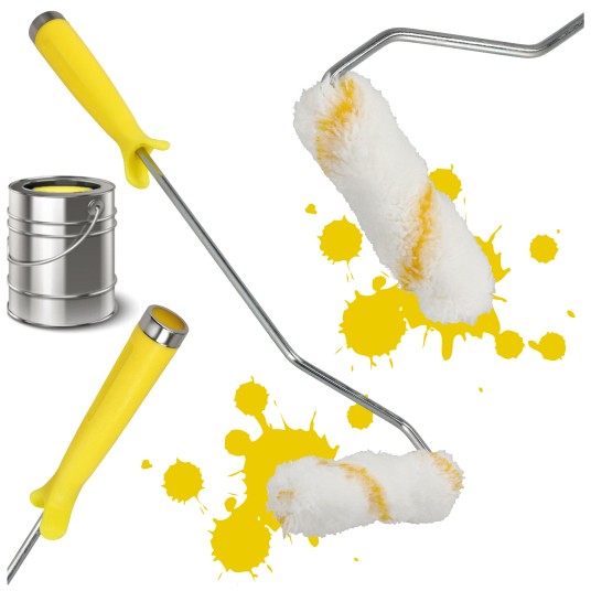 WAŁEK MALARSKI Z UCHWYTEM 4