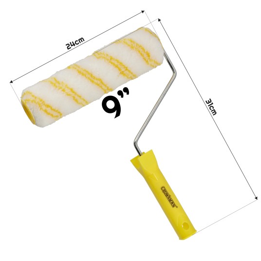 WAŁEK MALARSKI Z UCHWYTEM 9