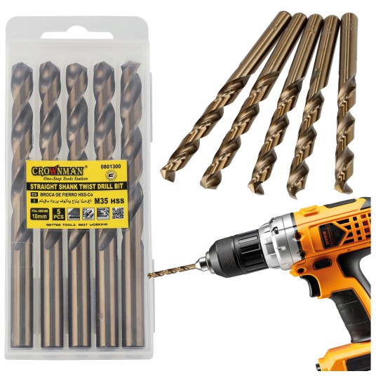 WIERTŁO SKRĘTNE Z CHWYTEM PROSTYM 11.5