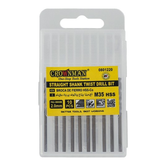 WIERTŁO SKRĘTNE Z CHWYTEM PROSTYM 2.0