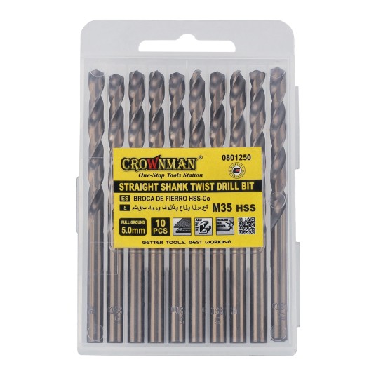 WIERTŁO SKRĘTNE Z CHWYTEM PROSTYM 5.0