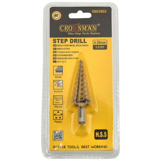 WIERTŁO Stożkowe HSS