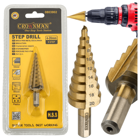 WIERTŁO Stożkowe HSS