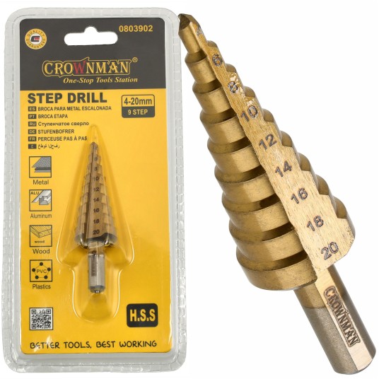 WIERTŁO Stożkowe HSS