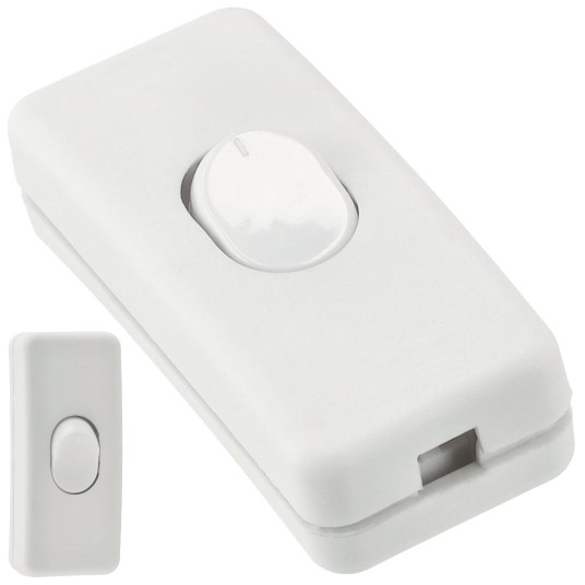 WŁĄCZNIK KOŁYSKOWY 230V BIAŁY