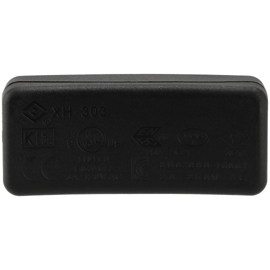 WŁĄCZNIK KOŁYSKOWY 230V CZARNY