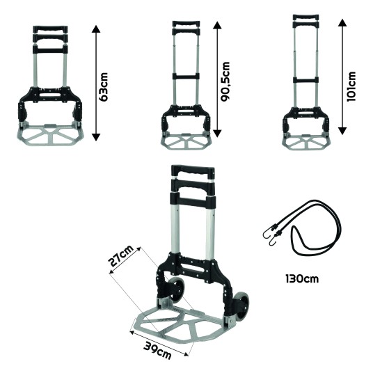 WÓZEK RĘCZNY SKŁADANY